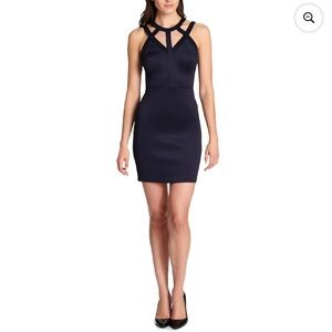 Guess brand black bodycon dress size 4 NWOT